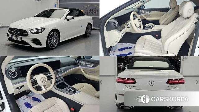 Mercedes-Benz E-Class W213 2021 Белый из Кореи