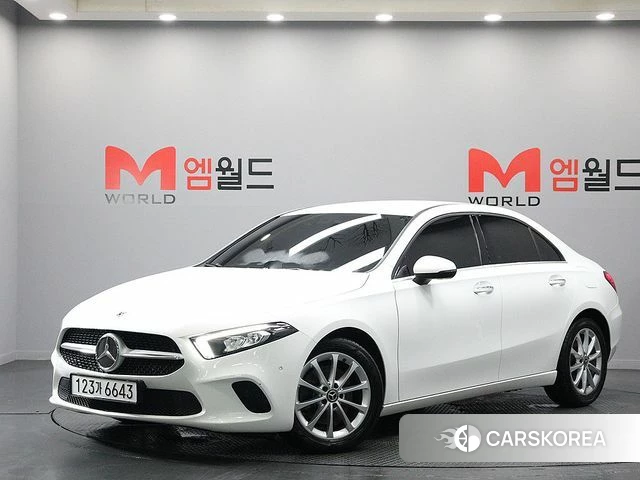 Mercedes-Benz A-Class W177 2020 Жемчужный цвет из Кореи