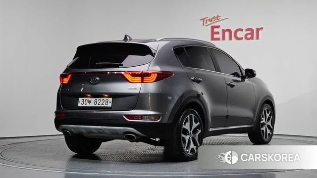 Kia Sportage 4th Generation 2018 Серый из Кореи