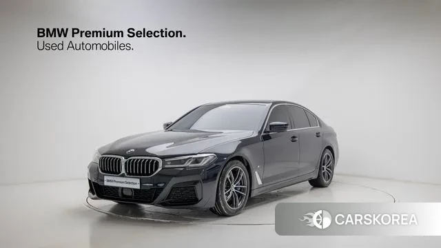 BMW 5 Series (G30) 2022 Черный из Кореи