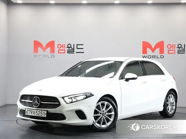 Mercedes-Benz A-Class W177 2020 Жемчужный цвет из Кореи