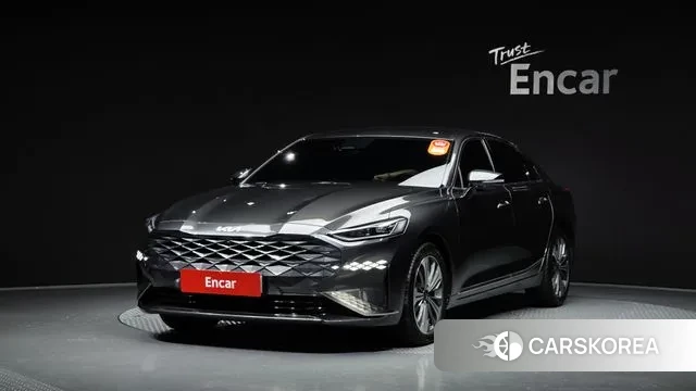 Kia K8 Hybrid 2022 Серый из Кореи