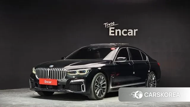 BMW 7 Series (G11) 2022 Черный из Кореи