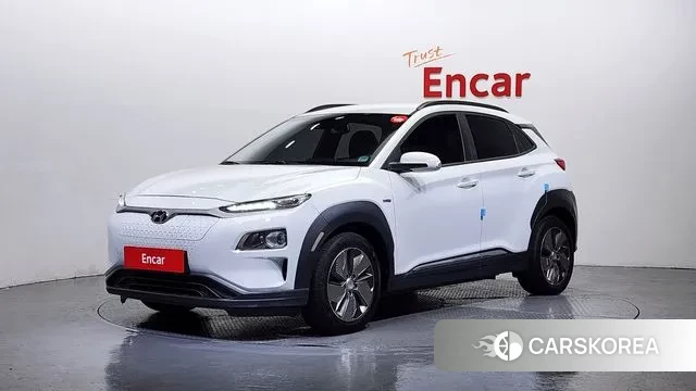 Hyundai Kona Electric 2018 Белый из Кореи