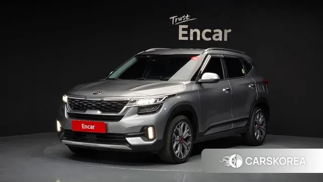 Kia Seltos 2019 Серый из Кореи