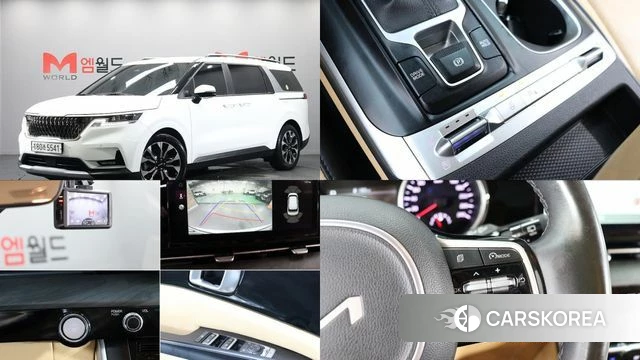 Kia Carnival 4th generation 2022 Белый из Кореи