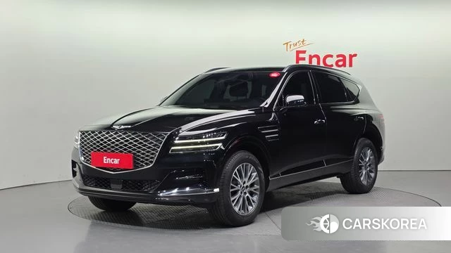 Genesis GV80 2021 Черный из Кореи