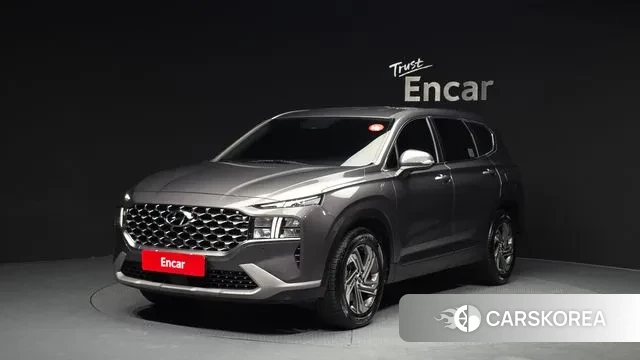 Hyundai The New Santa Fe 2022 Серый из Кореи
