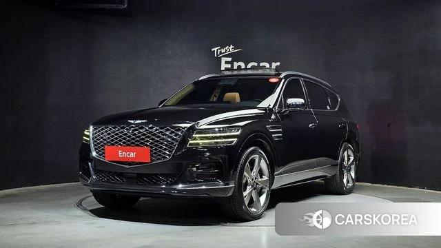 Genesis GV80 2021 Черный из Кореи