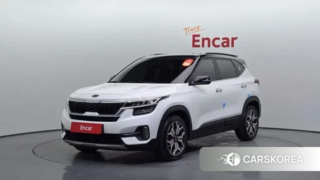 Kia Seltos 2021 Белый из Кореи