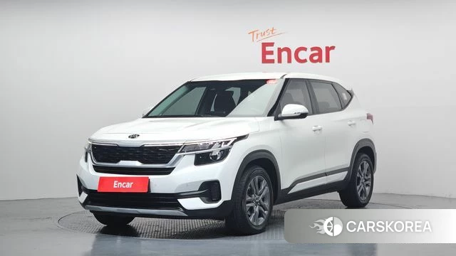 Kia Seltos 2021 Белый из Кореи
