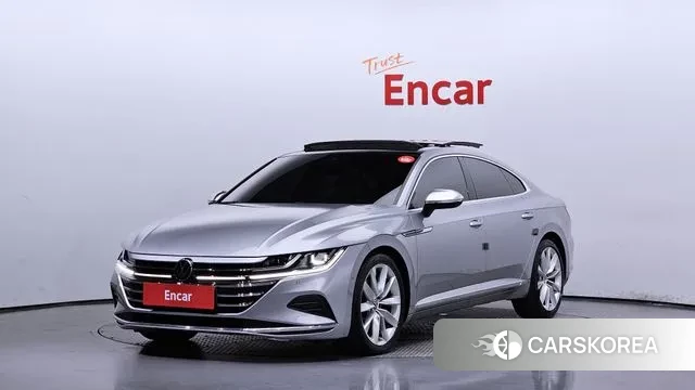 Volkswagen Arteon 2022 Серебристо-серый из Кореи