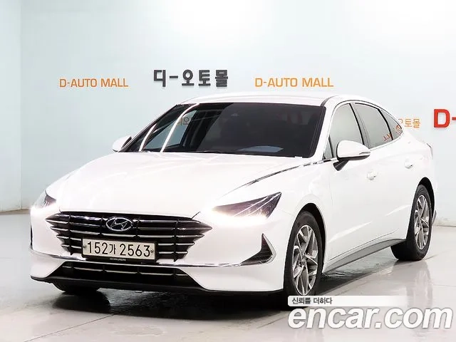Hyundai Sonata (DN8) 2021 Белый из Кореи