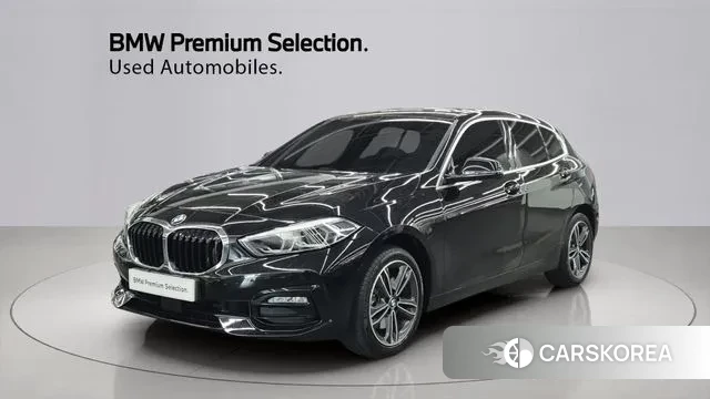 BMW 1 Series (F40) 2020 Черный из Кореи