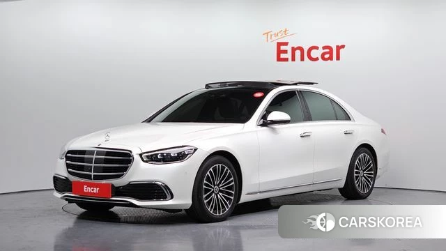 Mercedes-Benz S-Class W223 2023 Белый из Кореи