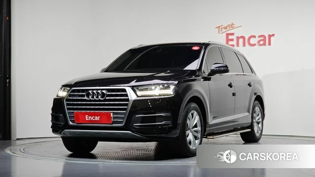 Audi Q7 (4M) 2019 Черный из Кореи
