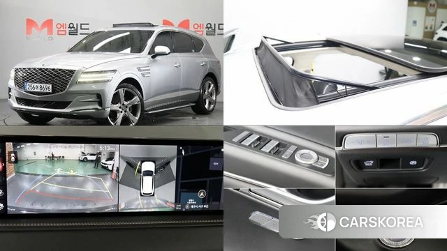 Genesis GV80 2020 Серебристо-серый из Кореи