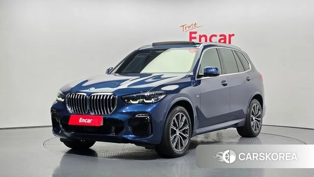 BMW X5 (G05) 2021 Синий из Кореи
