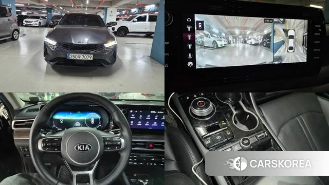 Kia K5 Hybrid 3rd Generation 2021 Серый из Кореи