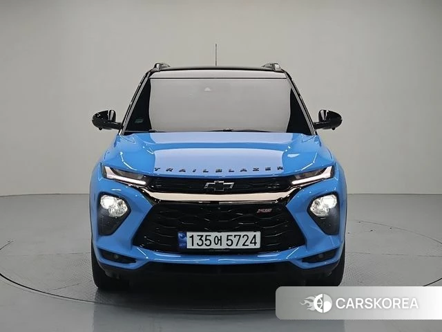 Chevrolet (GM Daewoo) Trailblazer 2023 Синий из Кореи