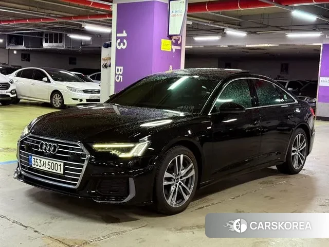 Audi A6 (C8) 2021 Черный из Кореи