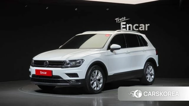 Volkswagen Tiguan second Generation 2020 Белый из Кореи