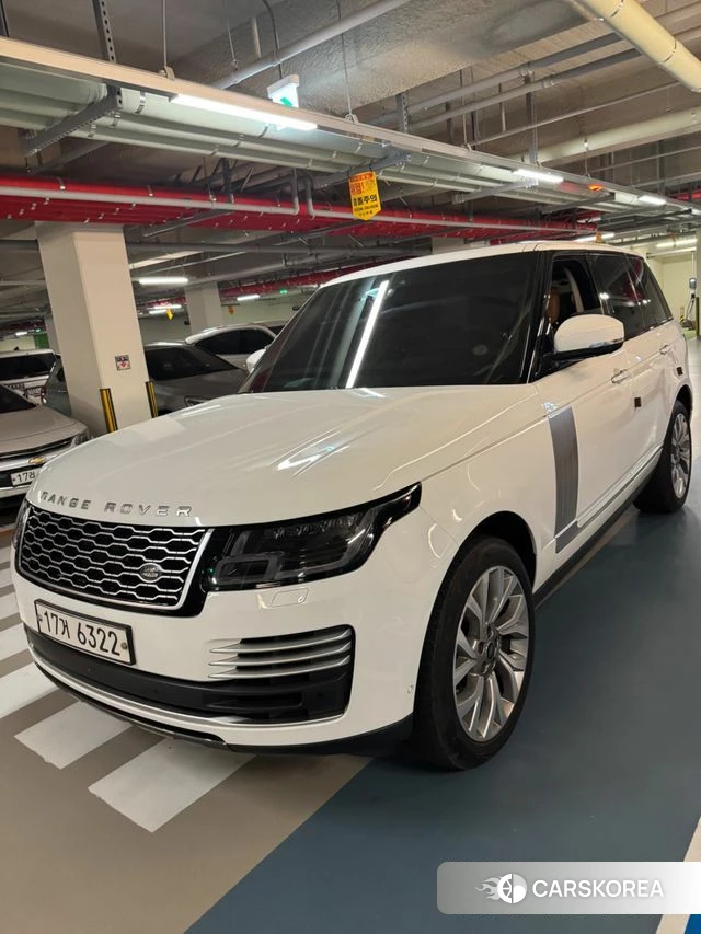 Land Rover Range Rover 4th Generation 2019 Белый из Кореи