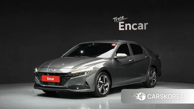 Hyundai Avante (CN7) 2022 Серый из Кореи