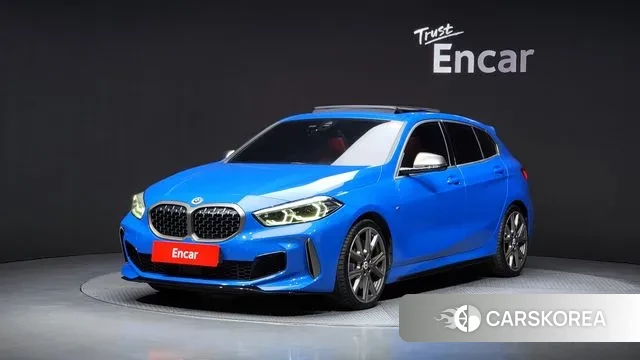 BMW 1 Series (F40) 2022 Синий из Кореи