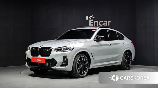 BMW X4 (G02) 2022 Светло-серебряный цвет из Кореи