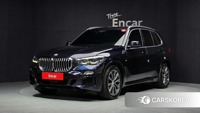 BMW X5 (G05) 2021 Черный из Кореи