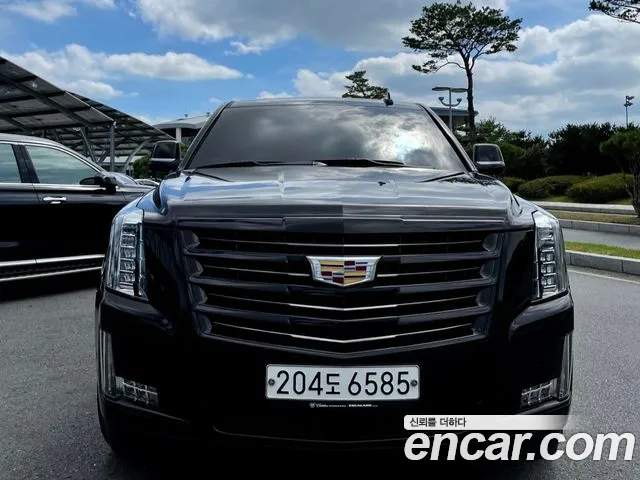 Cadillac Escalade 2019 Черный из Кореи