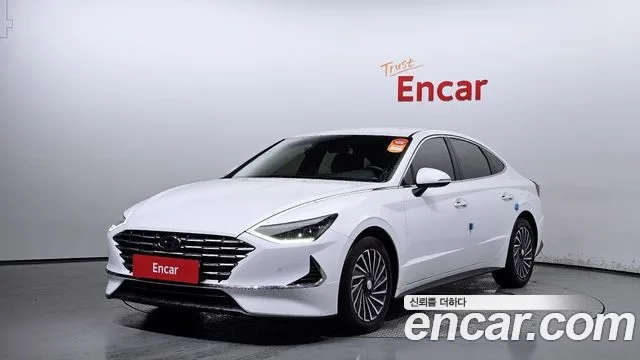 Hyundai Sonata Hybrid (DN8) 2020 Белый из Кореи