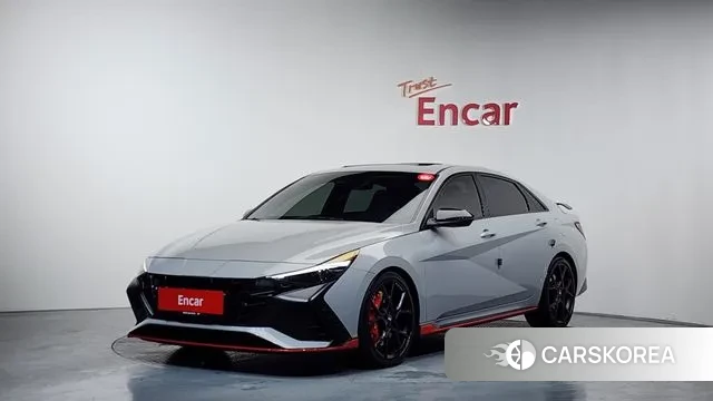 Hyundai Avante (CN7) 2022 Серебряный из Кореи