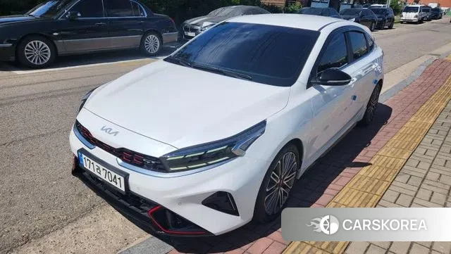 Kia The New K3 2nd generation 2021 Белый из Кореи