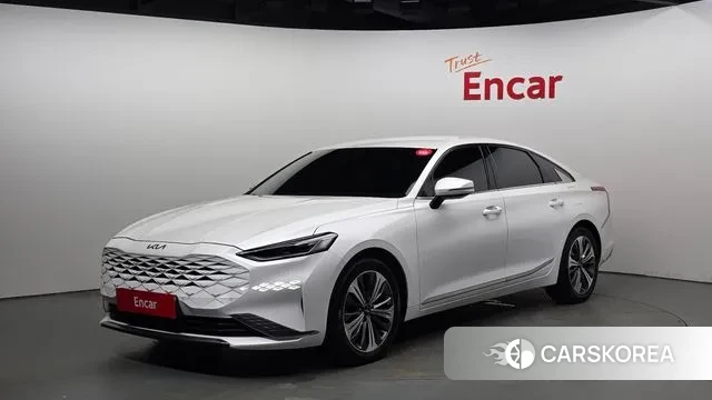 Kia K8 2021 Белый из Кореи