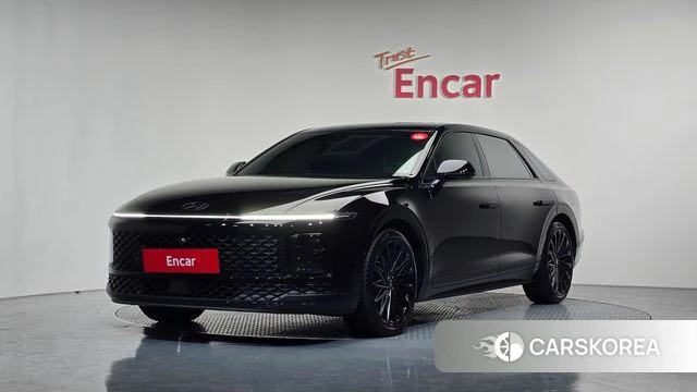 Hyundai Grandeur Hybrid (GN7) 2024 Черный из Кореи