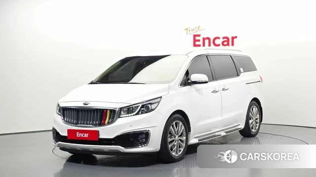 Kia All New Carnival 2018 Белый из Кореи