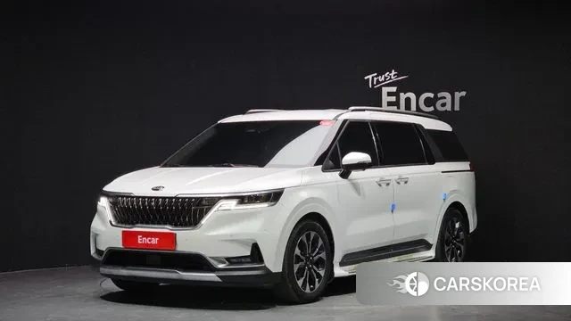 Kia Carnival 4th generation 2021 Белый из Кореи