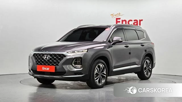 Hyundai Santa Fe TM 2019 Серый из Кореи