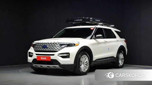 Ford Explorer 6th Generation 2022 Белый из Кореи