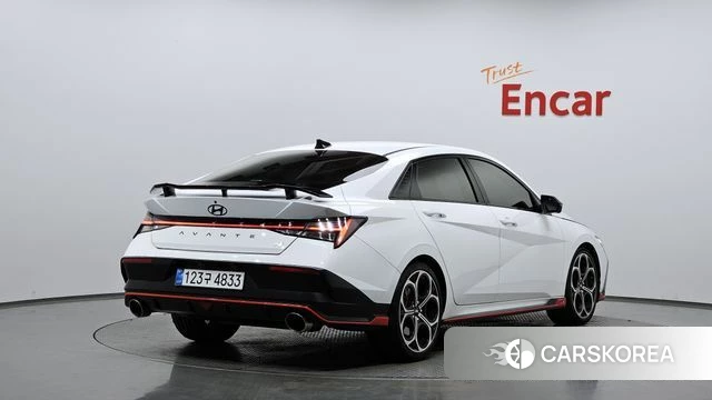 Hyundai The New Avante (CN7) 2025 Белый из Кореи