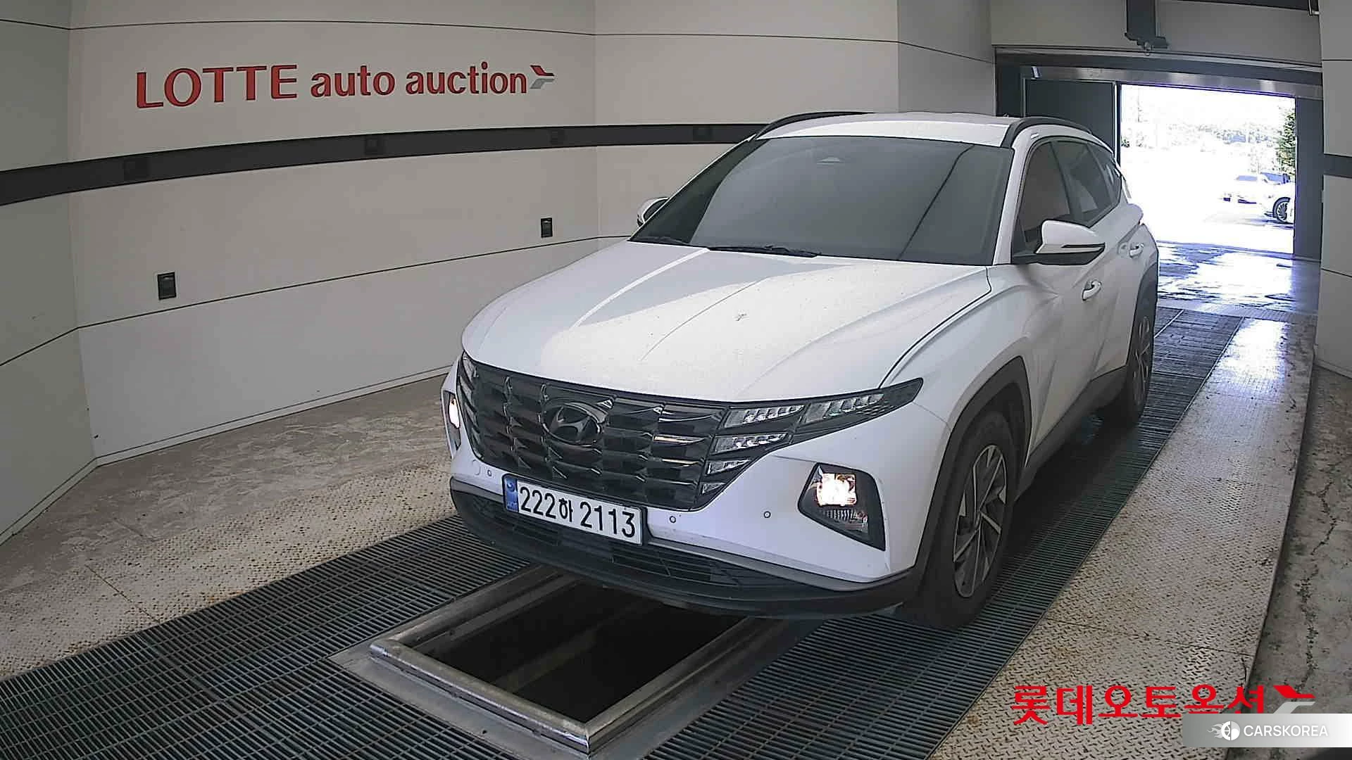 Hyundai Tucson Hybrid 2023 Creamy White Pearl из Кореи