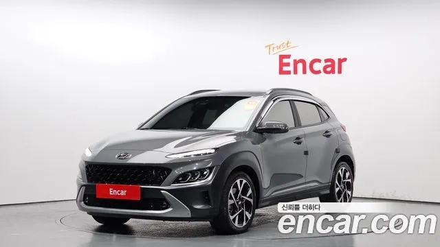 Hyundai The New Kona 2021 Серый из Кореи