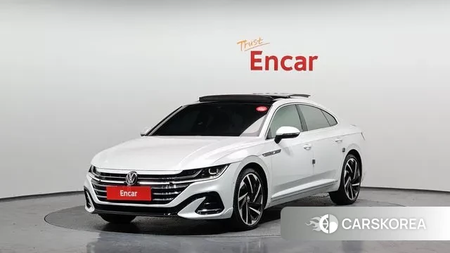 Volkswagen Arteon 2022 Белый из Кореи