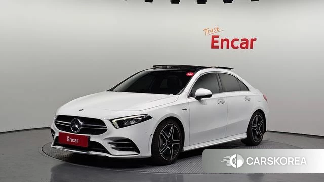 Mercedes-Benz A-Class W177 2020 Белый из Кореи