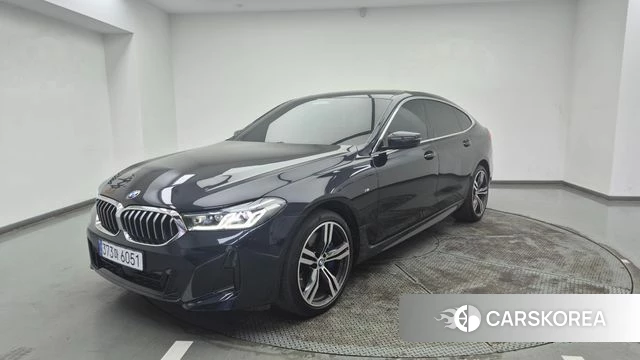 BMW 6 Series GT (G32) 2022 Черный двухцветный из Кореи