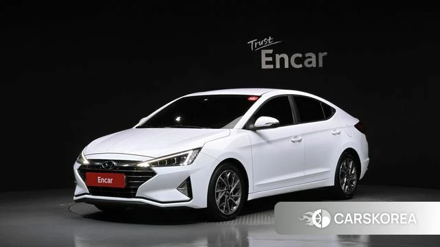 Hyundai The New Avante AD 2019 Белый из Кореи