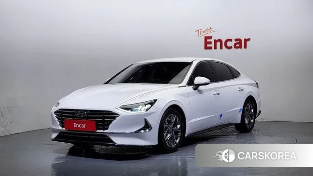 Hyundai Sonata (DN8) 2019 Белый из Кореи
