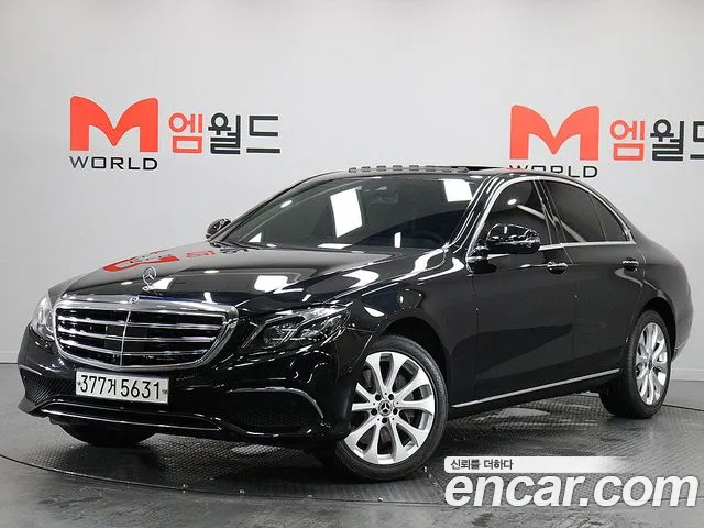 Mercedes-Benz E-Class W213 2020 Черный из Кореи